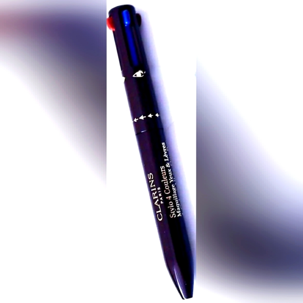 CLARINS STYLO 4 COULEURS MULTI COLOR EYE LIP LINER EYELINER LIPLINER PEN NEW